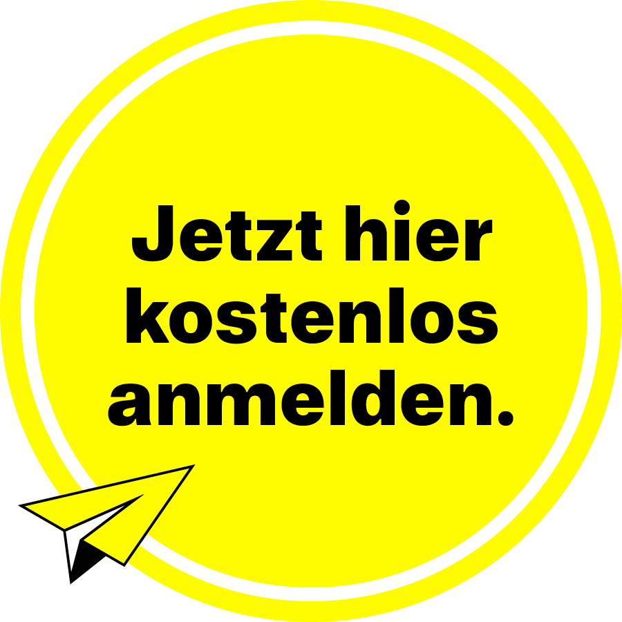 Jetzt hier kostenlos anmelden.
